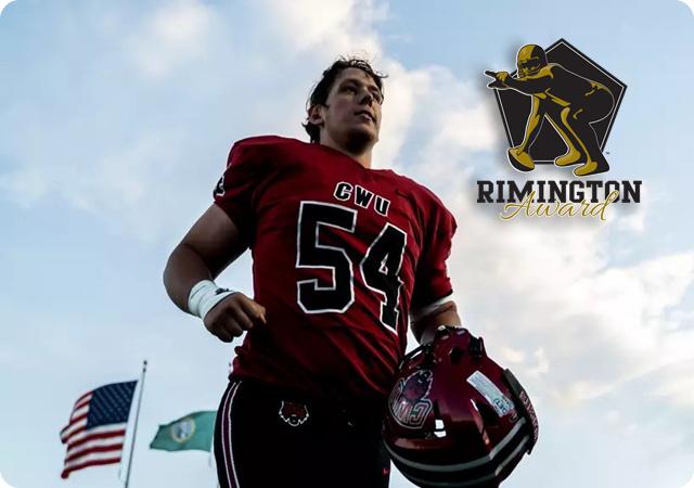 Central Washington's Slade Edwards Wins Rimington Award