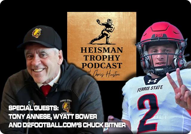 D2 Featured on The Heisman Trophy Podcast