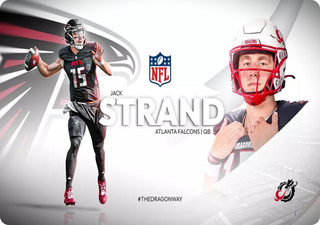 Dragon QB Jack Strand Signs with Atlanta Falcons