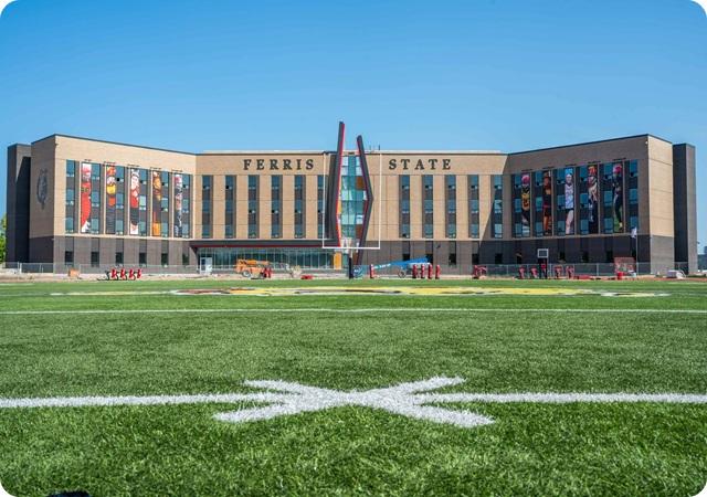 Ferris State's Stadium Hall Set for Fall Opening