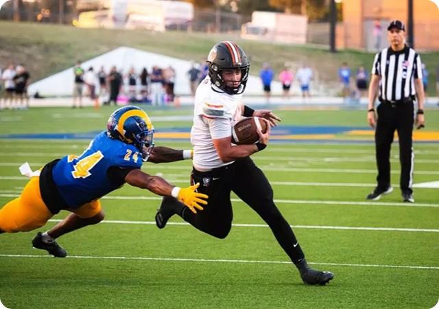 Gibson leads No. 7 Falcons to win over No. 6 Angelo State