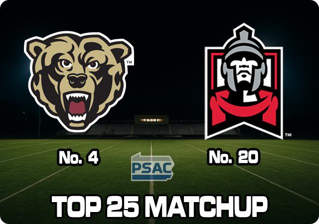 Golden Bears, Warriors Battle for First Place in PSAC East