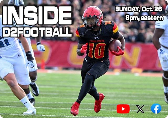 Inside D2Football - Oct. 26, 2025