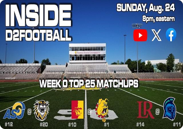 Inside D2Football - Week 0