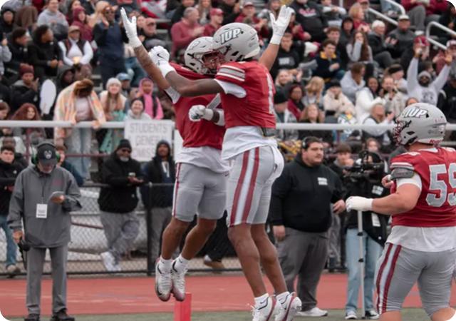 IUP Outlasts California, 38-30