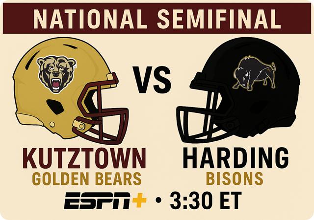 Kutztown Hosts Harding in Semifinals