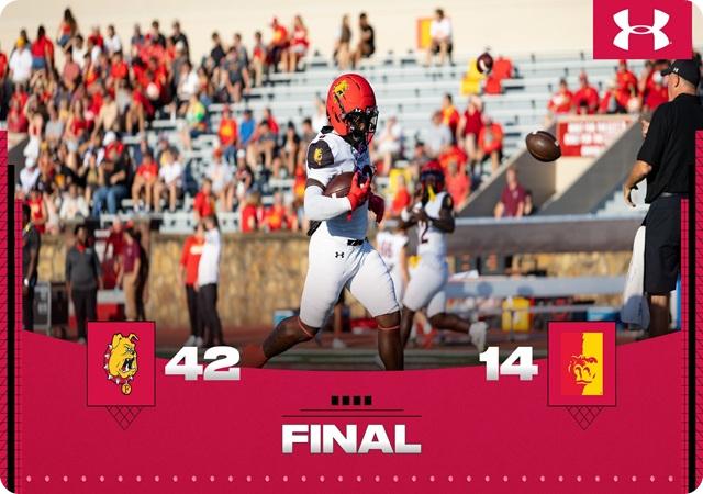 No. 1 Bulldogs Dominant in Win at No. 5 Pitt State