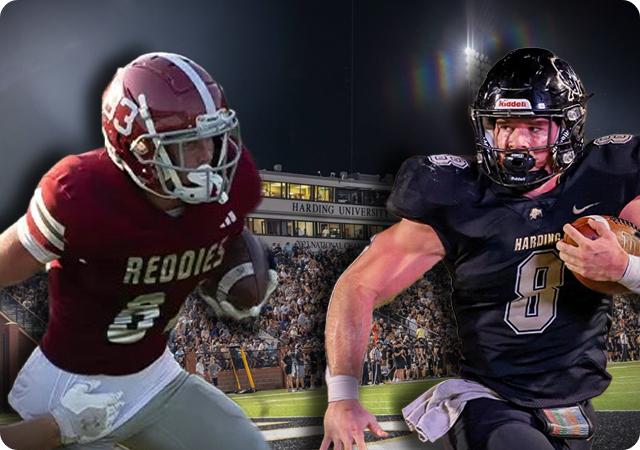 No. 2 Harding Hosts Top 25 Showdown with No. 18 Henderson State