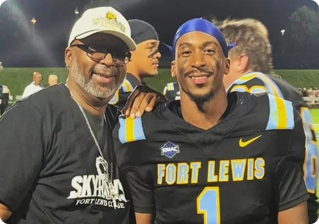 Support for Fort Lewis Player Jordan Thomas