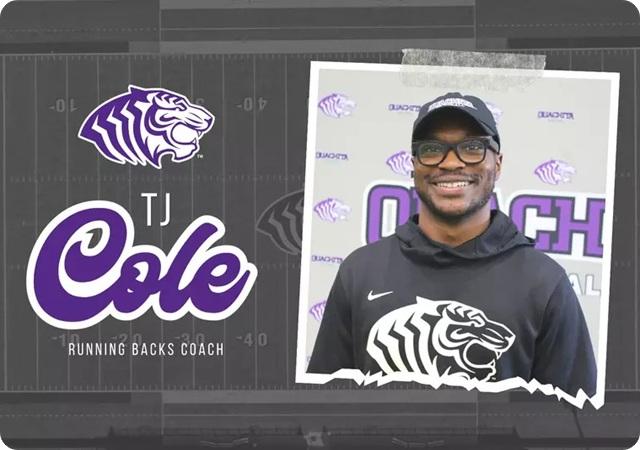 TJ Cole Returns to Ouachita as RB Coach