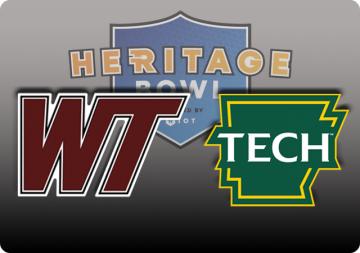 West Texas A&M, Arkansas Tech Set for Heritage Bowl